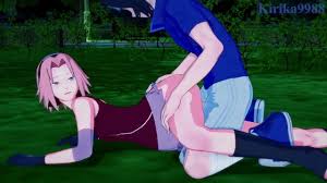 Sakura Haruno and Sasuke Uchiha have Intense Sex in a Park at Night. -  Naruto Hentai - Pornhub.com