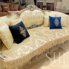 wooden sofa set for drawing room shf