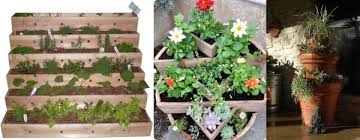 Tiered Gardens And Pots For Small