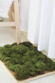 this diy moss shower mat will turn your