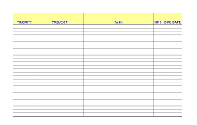 50 Printable To Do List Checklist Templates Excel Word