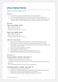 It follows a simple resume format, with name and address bolded at the top, followed by objective, education, experience, and awards and acknowledgements. Account Executive Resumes For Ms Word Word Excel Templates
