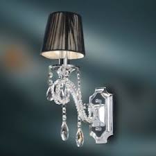 Crystal Wall Lamp K9 Crystal Chandelier Wall Sconce Polished Chrome Finish 640265216763 Ebay