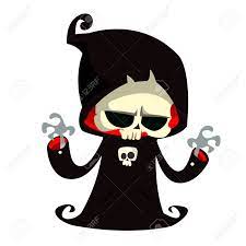 Red hood tattoo red hood tattoo hood tattoo geek tattoo / these tattoos are colorful and all about loving life. Grim Reaper Cartoon Character In Black Hood Royalty Free Cliparts Vectors And Stock Illustration Image 85573554