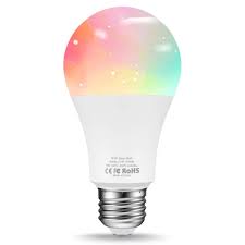 Vorally Smart Wifi Led Bulb E26 Dimmable Multi Color Home Night Lamp 60w Equivalent 9w No Hub Required Compatible With Alexa And Google Assistant