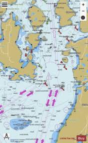 Rosario Strait South Part Marine Chart Us18429_p1682