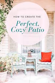 Perfect Patio Cozy And Inviting