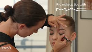 m a c cosmetics dancer makeup tutorial