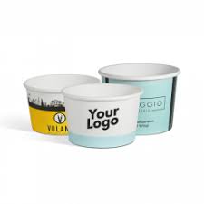 High Quality Custom Logo Ice Cream Cups