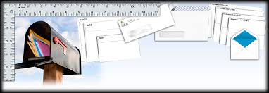 Envelope Sizes Standard Regular Window Envelopes Sizes