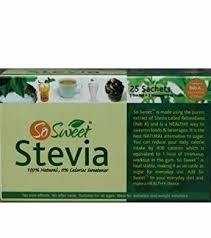 so sweet stevia sachets at best