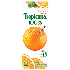 tropicana 100 juice orange 200 ml