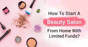 how to start a beauty salon from home