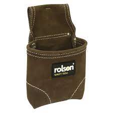 leather nail pouch rolson tools