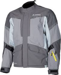 Klim Carlsbad Goretex Motorcycle Jacket Grey Clothing