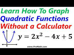 How To Graph Quadratic Functions