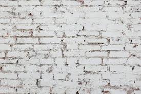 Old Brick Wall White Paint Graphic By