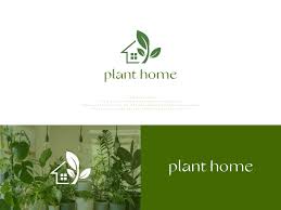 plant home logo design by ya ddesign on