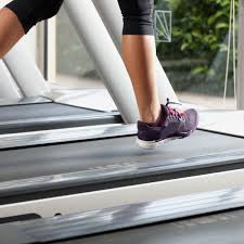 interval training on a treadmill