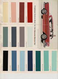 57 Buick Paint Color Buick Post War