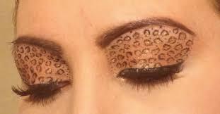 makeup addict leopard eye makeup