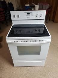 Whirlpool Glass Top Electric Stove