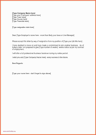 18 Example For Resignation Letter Leterformat