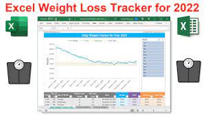 excel daily weight tracker app for 2022