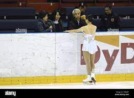 Tokyo, Japan. 26th Sep, 2015. (L-R) Kumiko Sato, Reiko Kobayashi, Nobuo  Sato, Haruna Suzuki Figure Skating : Tokyo Figure Skating Championship  2015, Womens Short Program at DyDo Drinco Ice Arena in Tokyo,