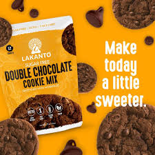 lakanto double chocolate cookie mix