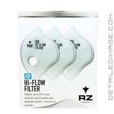 Rz Mask F2 High Flow Filter 3 Pack