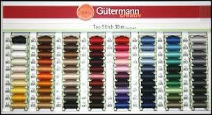 Gutermann Top Stitch Sewing Thread Strong For Decorative