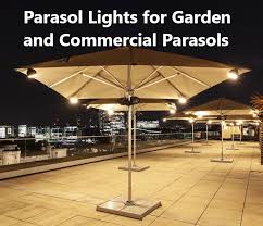 Parasol Lights For Garden And