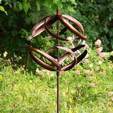 wind spinners large 7 rustic iron