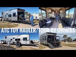 atc toy hauler tour by owners you