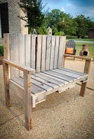 Diy Pallet Wood Bench 101 Pallets