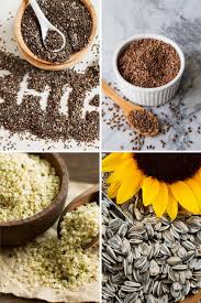 Types Of Seeds Healthy Crunchy