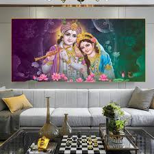 60x120cm Modern Hindu God Canvas
