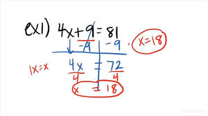 Solve An Equation With Whole Numbers