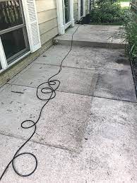 clean a concrete patio