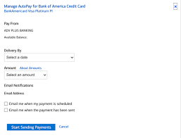 Paying credit card bill using another bank's debit card. Bank Of America Credit Card Autopay How To Set Up Almvest