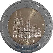 2 euros Rhénanie-du-Nord-Westphalie - République fédérale d'Allemagne –  Numista
