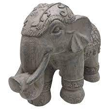 asian elephant garden ornament homebase