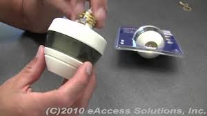 First Alert Motion Sensing Light Socket Video Overview Youtube