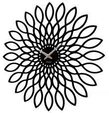 Wall Clock Karlsson Sunflower Xl