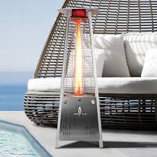 Triangle Glass Tube Outdoor Heater