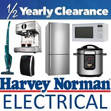 half yearly clearance at harvey norman