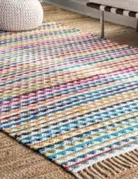 multicolor cotton pit loom rugs