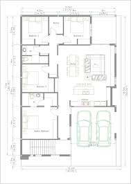 One Story House Design 40x60feet 12x18