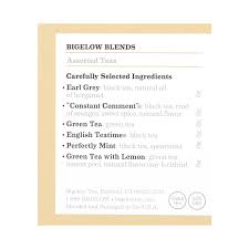bigelow black and green teas orted